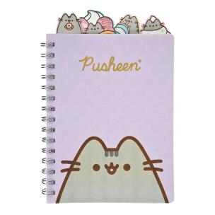 Notatnik A5 na spirali Pusheen ozdobny PUSE0597. Wydawca: UNDERCOVER. Multiszop.pl Opakowanie Notatnik A5 na spirali Pusheen ozdobny PUSE0597
