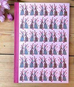 Opakowanie Notatnik A5 SHB08 Zakochane króliczki TW