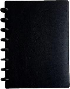 Notatnik A5 z systemem dysków czarny. Wydawca: Zanotuj Mnie. Multiszop.pl Opakowanie Notatnik A5 z systemem dysków czarny