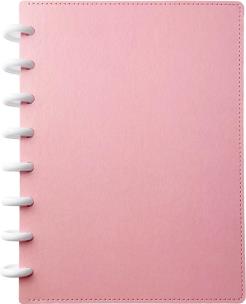 Notatnik A5 z systemem dysków różowy. Wydawca: Zanotuj Mnie. Multiszop.pl Opakowanie Notatnik A5 z systemem dysków różowy