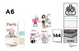 Opakowanie Notatnik A6/144 MIX