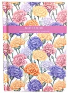 Opakowanie Notatnik A6/64K gładki Kolorowe kwiaty FRESH