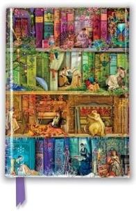 Opakowanie Notatnik A6 linia TW Półki z książkami ''Podróż...