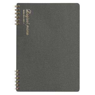 Notatnik B5 kratka Logical Prime SB szary. Wydawca: Nakabayashi. Multiszop.pl Opakowanie Notatnik B5 kratka Logical Prime SB szary