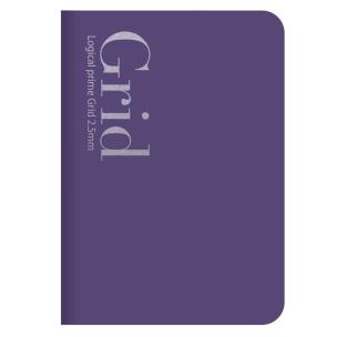 Notatnik B6 kratka Logical Prime Grid 2,5 mm. Wydawca: Nakabayashi. Multiszop.pl Opakowanie Notatnik B6 kratka Logical Prime Grid 2,5 mm