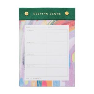 Opakowanie Notatnik biurkowy Game Scorepad - Rainbow