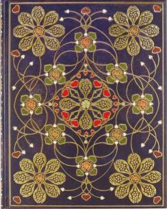 Opakowanie Notatnik Duży Antyczne Kwiaty