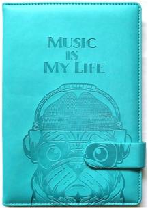 Opakowanie Notatnik dziecięcy A5/64K gładki TW Pies buldog