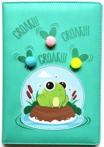 Opakowanie Notatnik dziecięcy A5/64K gładki TW Żabka FRESH