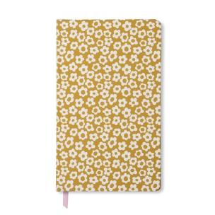 Opakowanie Notatnik Journal 128K linia Ochre Groovy Floral