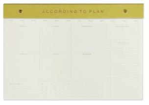 Opakowanie Notatnik na biurko According To Plan