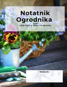 Okładka książki Notatnik ogrodnika / Nortman