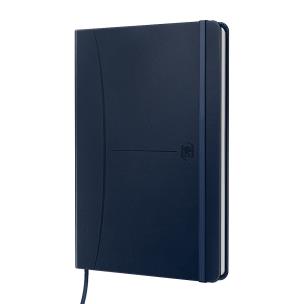 Opakowanie NOTATNIK OXFORD SIGNATURE A5 80K KRATKA Z TAGAMI NIEBIESKI