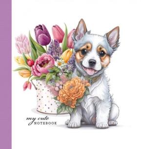 Opakowanie Notatnik ozdobny 100x100/48K gładki TW Piesek