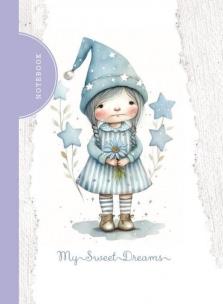 Opakowanie Notatnik ozdobny 105x148/48K kratka TW Wróżka