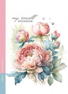 Opakowanie Notatnik ozdobny 105x148/64K kratka TW Bukiet