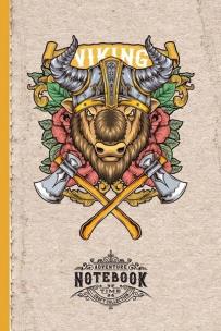 Opakowanie Notatnik ozdobny 143x210/64K kratka Bizon Wiking