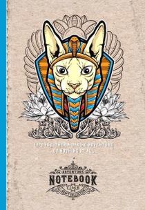 Opakowanie Notatnik ozdobny 143x210/64K kratka Kot Faraon