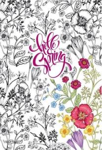 Opakowanie Notatnik ozdobny 145x197/80K TW Kwiaty