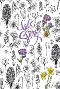 Opakowanie Notatnik ozdobny 145x197/80K TW Żonkil