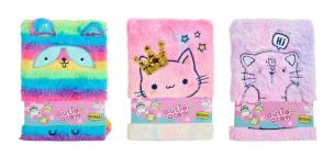 Opakowanie Notatnik pluszowy mix CUTIE CREW