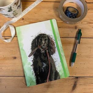 Opakowanie Notatnik z gumką A5 LCN28 Pies Sprout