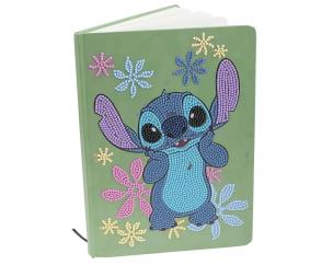 Notatnik z mozaiką diamentową Stitch. Wydawca: EPEE. Multiszop.pl Opakowanie Notatnik z mozaiką diamentową Stitch