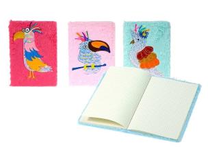 Opakowanie Notes A5/40K z okładką pluszową MIX