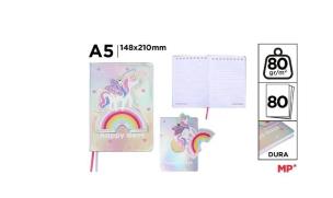 Opakowanie Notes A5/80K Jednorożec