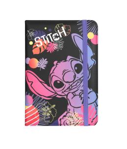 Opakowanie Notes A5 80k.linia z gumką Disney Black Stitch wzór 1