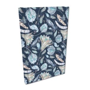 Opakowanie Notes A5 kratka Soft Touch Kwiaty Boho