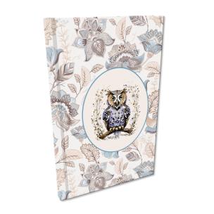 Opakowanie Notes A5 kratka Soft Touch Sowa