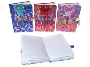 Opakowanie Notes A5 pamiętnik z kłódką MIX