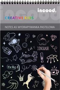 Opakowanie Notes A5 wydrapywanka pastelowa