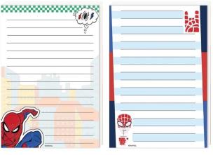 Opakowanie Notes A6/80K z poddrukiem Spider Man (10szt)