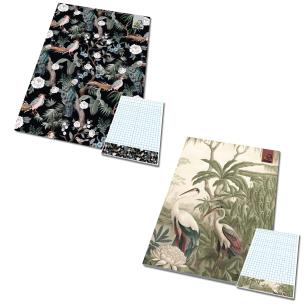 Opakowanie Notes A6 kratka z poddrukiem Botanique 1 szt.mix