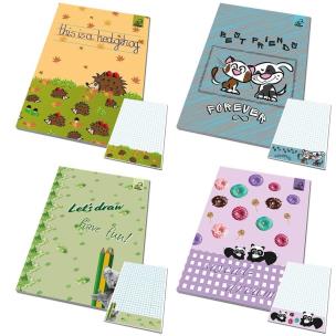 Opakowanie Notes A6 poddruk BFF zwierzaki (10szt)