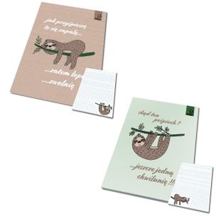 Opakowanie Notes A6 z poddrukiem BFF zwierzaki (1szt)