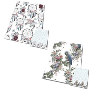 Notes A6 z poddrukiem Boho (10szt). Wydawca: Bee-bee. Multiszop.pl Opakowanie Notes A6 z poddrukiem Boho (10szt)