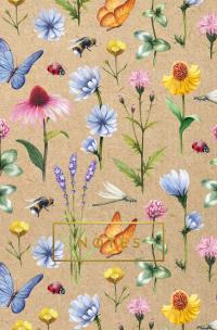 Notes Kwiaty Polne kropki. Wydawca: greenmink.pl PAP. Multiszop.pl Opakowanie Notes Kwiaty Polne kropki