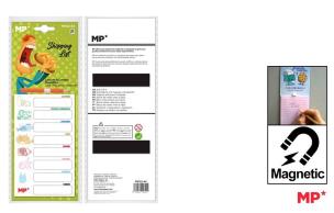 Opakowanie Notes magnetyczny na lodówkę z ołówkiem