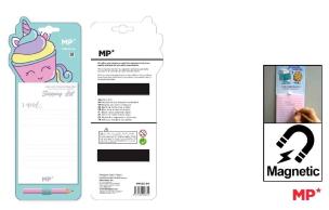 Opakowanie Notes magnetyczny na lodówkę z ołówkiem