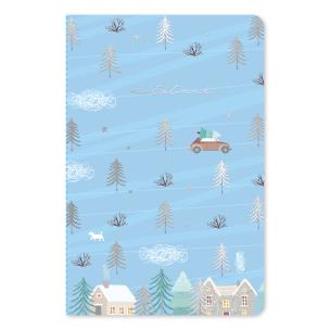 Notes Pierwszy śnieg  2. Wydawca: greenmink.pl PAP. Multiszop.pl Opakowanie Notes Pierwszy śnieg  2