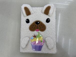 Opakowanie Notes pluszowy MIX