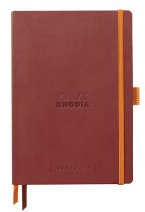 Opakowanie Notes Rhodia Rhodiarama Goalbook nacarat  A5 - kropki - Softcover