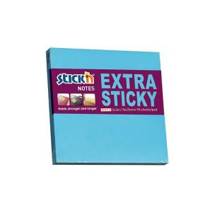 Opakowanie Notes samoprzylepny Extra sticky niebieski neon