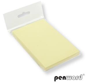 Opakowanie Notes samoprzylepny pastel 75x125mm 100K