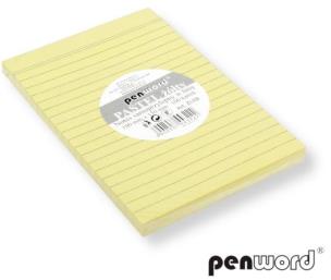 Opakowanie Notes samoprzylepny w linię pastel 100x150mm 100K