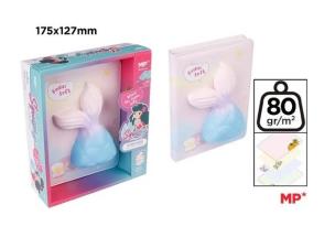 Opakowanie Notes Squishy Syrenka