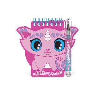 Opakowanie Notes z długopisem i naklejkami Stella Nebulous Stars